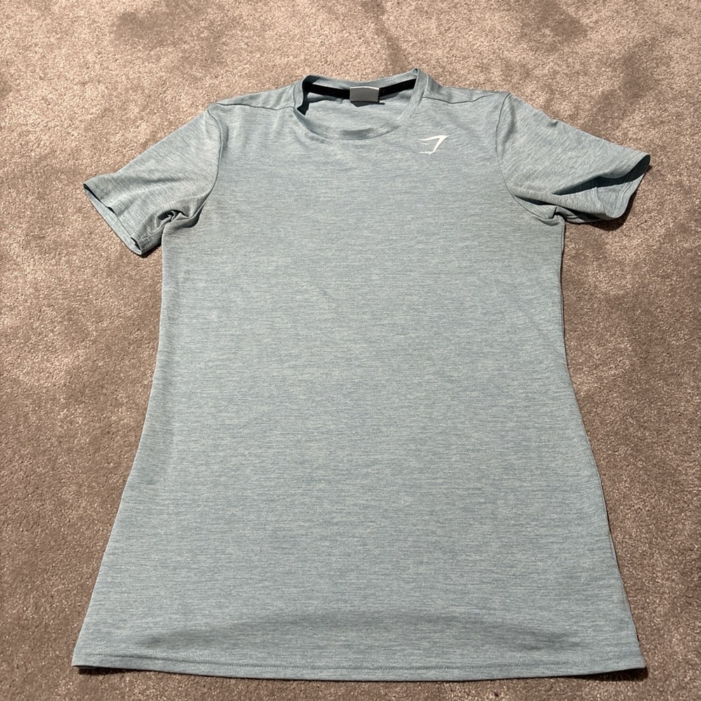 Gymshark Light Gray Short Sleeve Tee